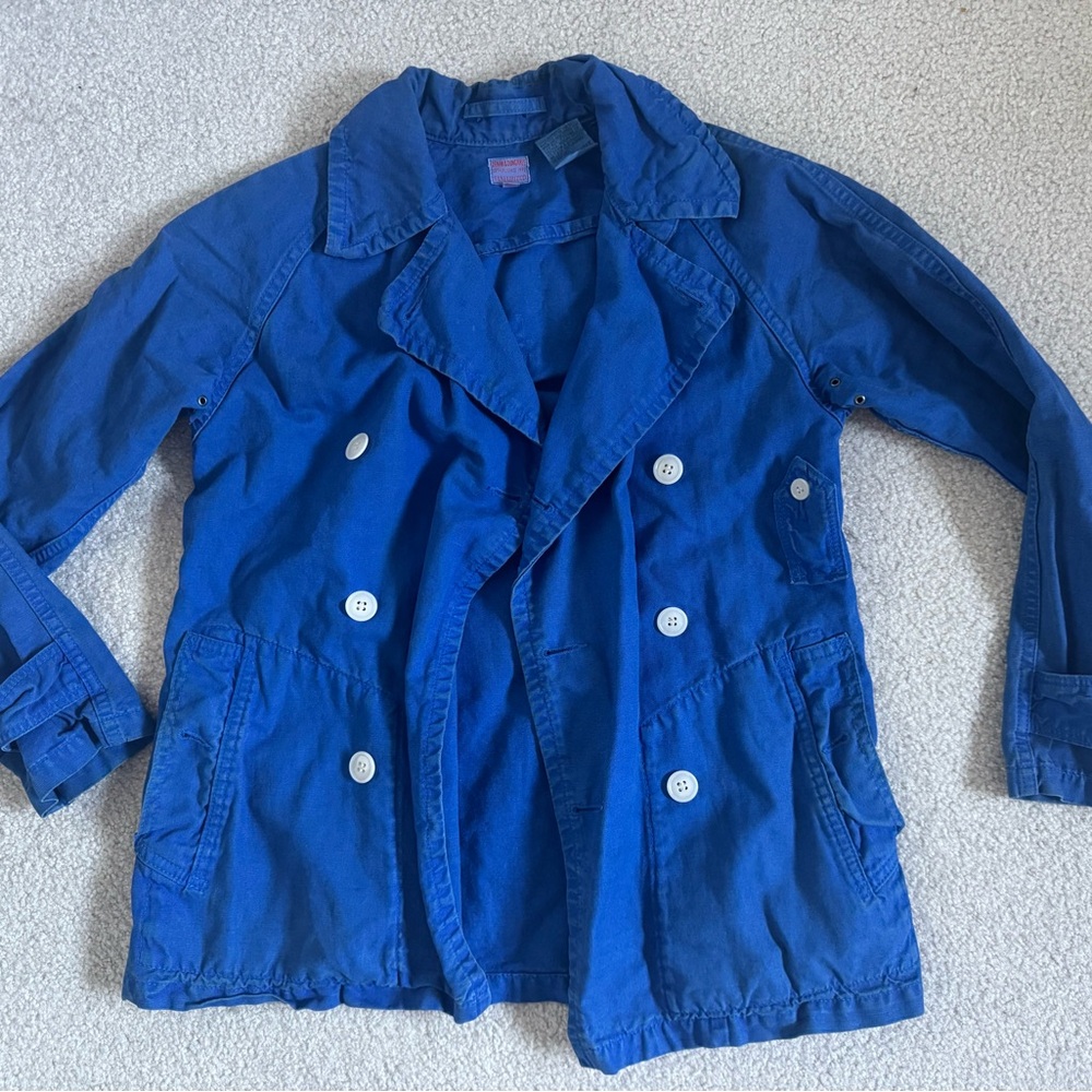 Children's Royal Blue Pea Coat